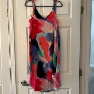 NIC+ZOE Red and Blue Dress